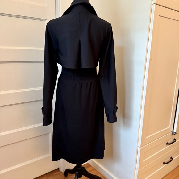 Athleta the Stellar Trench in Black - Size Medium - Picture 7 of 9